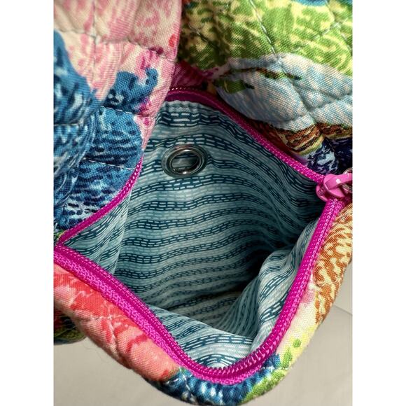 Vera Bradley Iconic Hipster Crossbody Bag Floral Quilted Cotton Superbloom NWOT - Picture 13 of 16